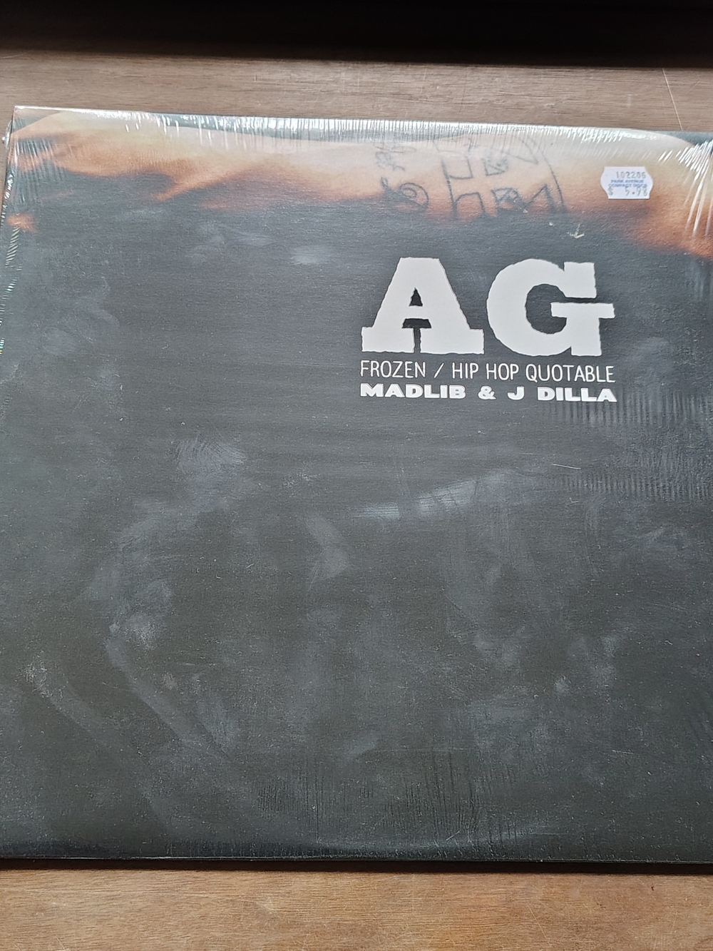 AG - Frozen / Hip Hop Quotable - Look Records - LRK0007 - Vinyl - 2006 - Hip Hop
